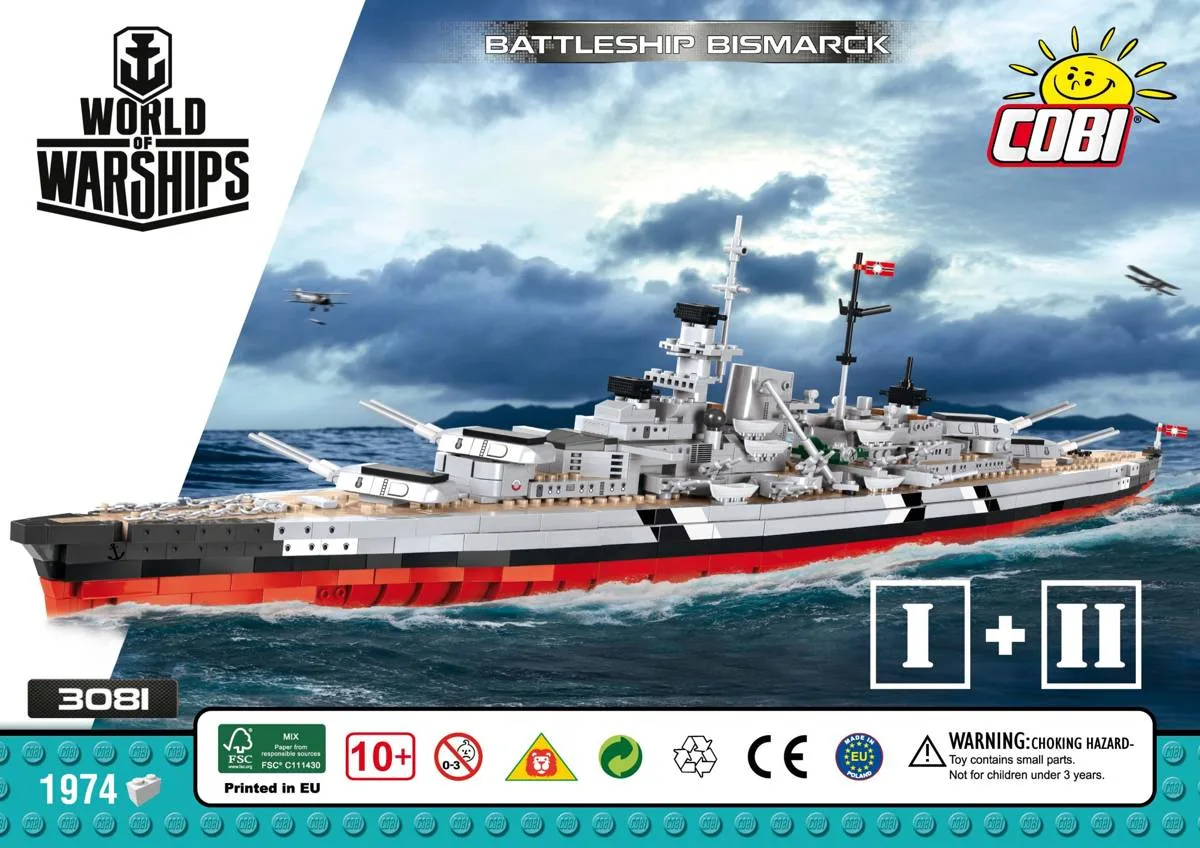 COBI Cuirassé Bismarck Édition limitée (COBI-3081) - prix | Brick Broker