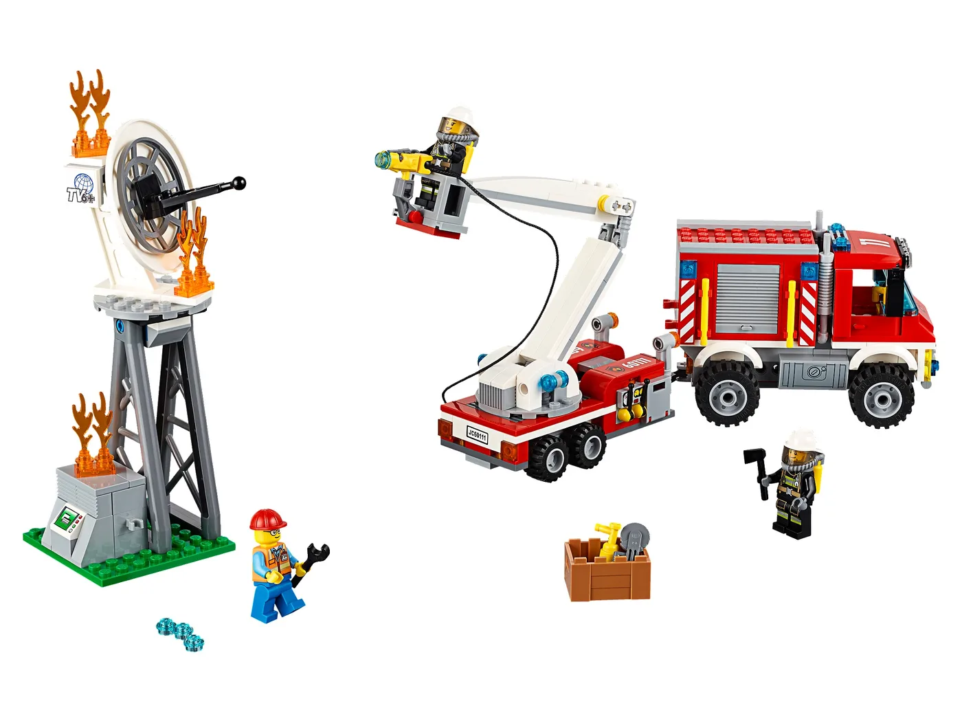 LEGO 60111 Camion de secours incendie - prix | Brick Broker
