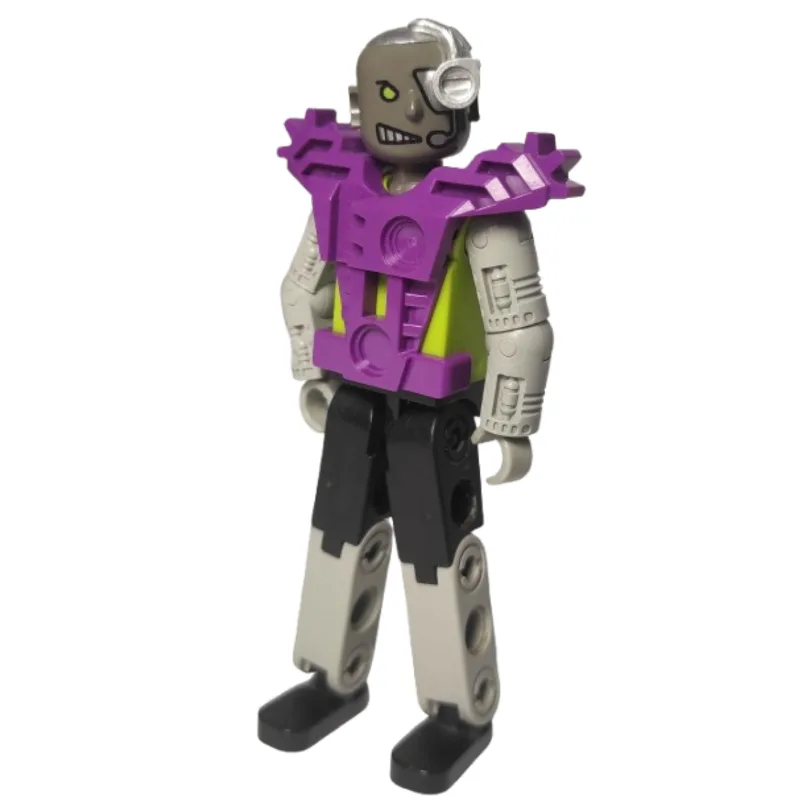 Technic Figure Cyborg, Black Legs, Purple Arm… — minifigurine LEGO | Brick Broker