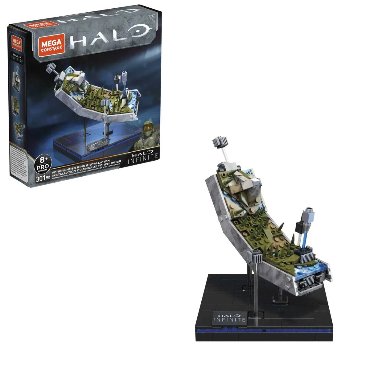 Mattel Installation d'anneau Forerunner MEGA Halo Infinite Mini (GRN05) - prix | Brick Broker