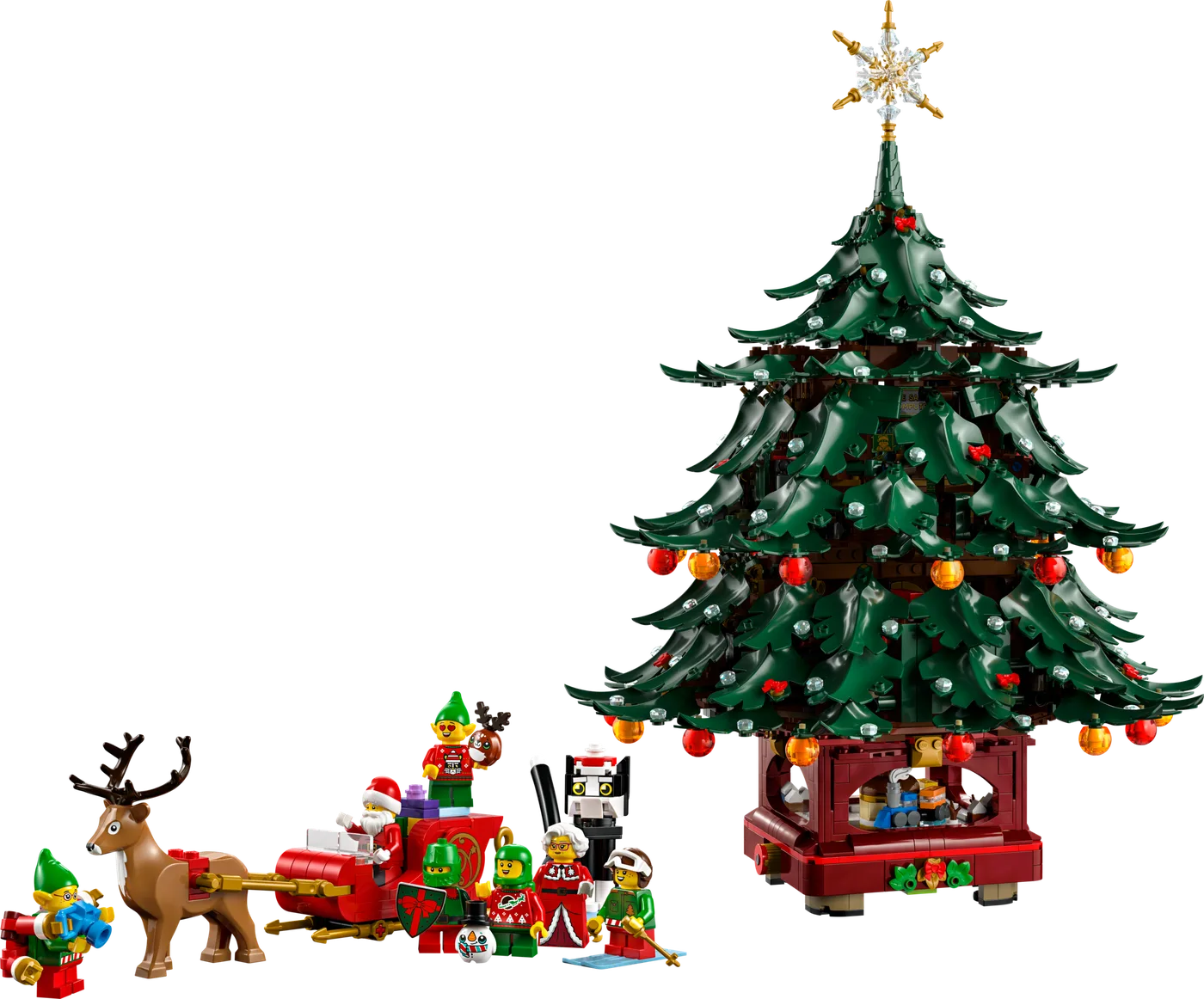 LEGO 41843 Décoration de Sapin de Noël Familial - prix | Brick Broker