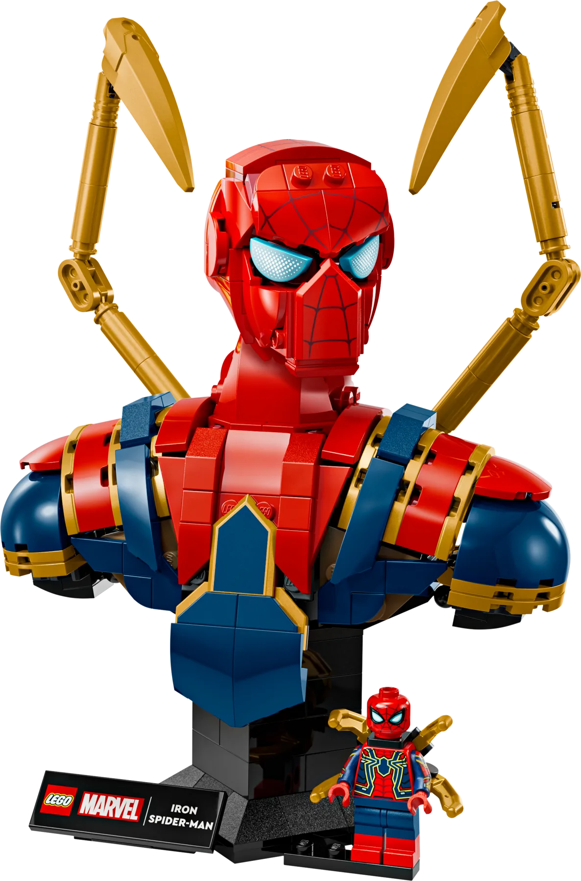 LEGO 76326 Buste d'Iron Spider-Man - prix | Brick Broker