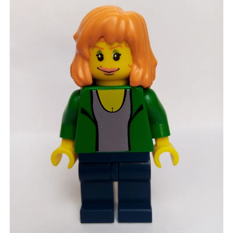 Mary Jane with Green Jacket and Light Violet… — minifigurine LEGO | Brick Broker