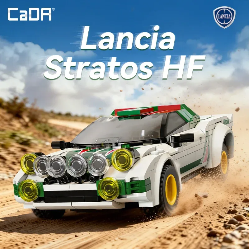 CaDA Briques 1:20 Lancia Stratos HF (CADA-C51066W) - prix | Brick Broker