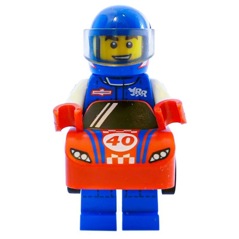 Race Car Guy (CMF) — dans quels sets LEGO ? (fig-001749) | Brick Broker