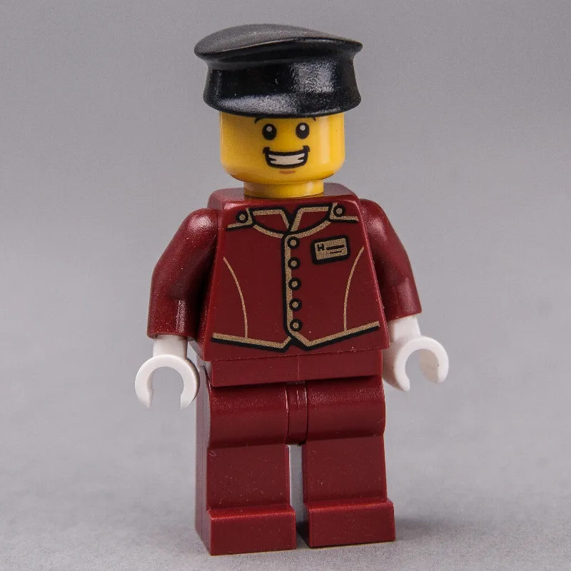 Hotel Bellhop — dans quels sets LEGO ? (fig-009567) | Brick Broker