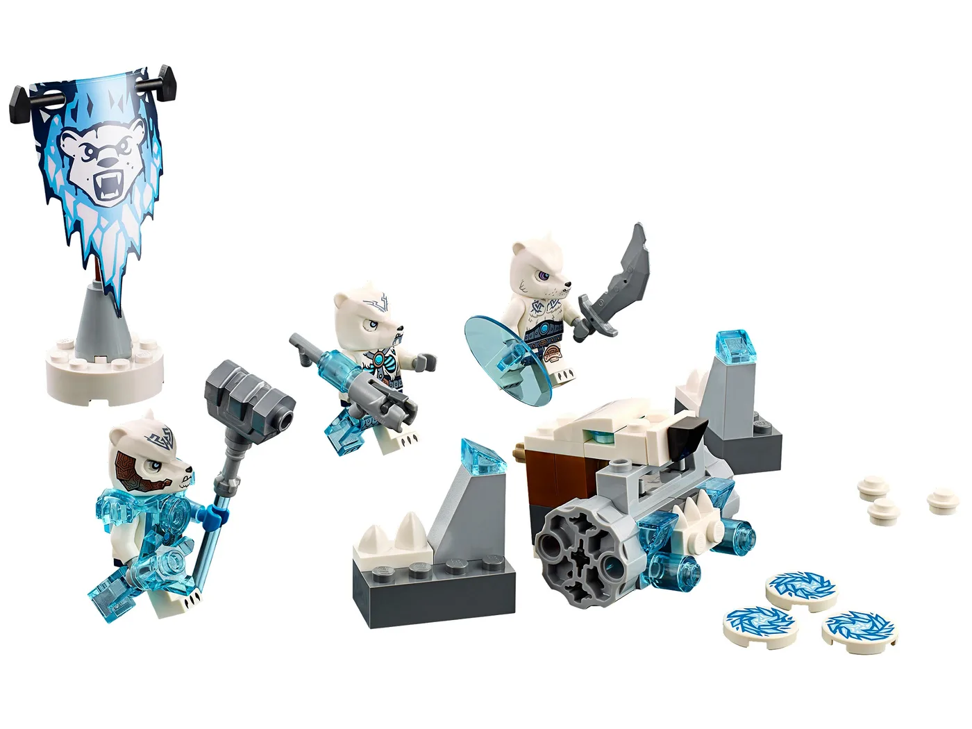 LEGO 70230 Pack Tribu Ours des Glaces - prix | Brick Broker