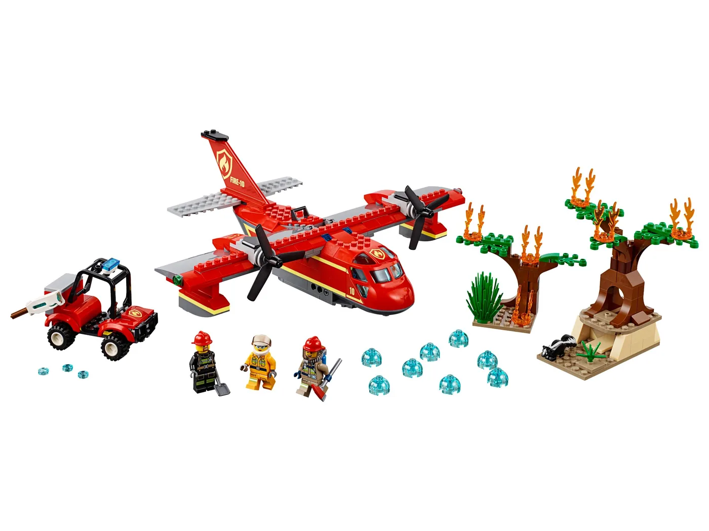 LEGO 60217 Avion de pompiers - prix et où acheter | Brick Broker