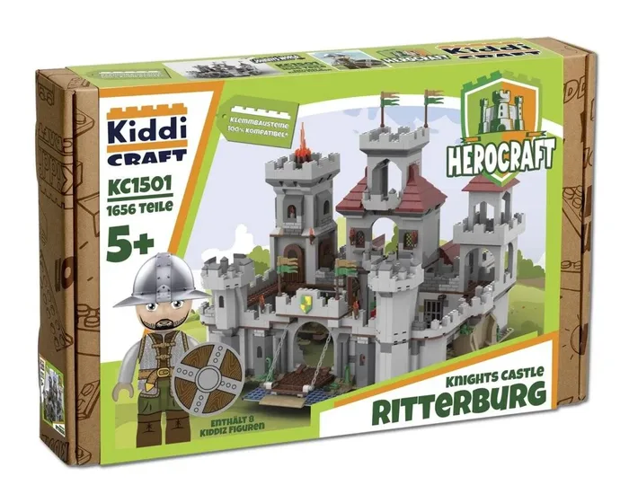 Kiddicraft Château du chevalier (KID-KC1501) - prix | Brick Broker