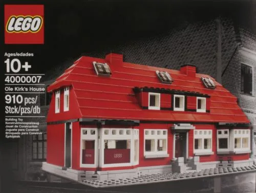 4000007 Ole Kirk's House (Version Cadeau de Noël pour Employés LEGO) - prix | Brick Broker