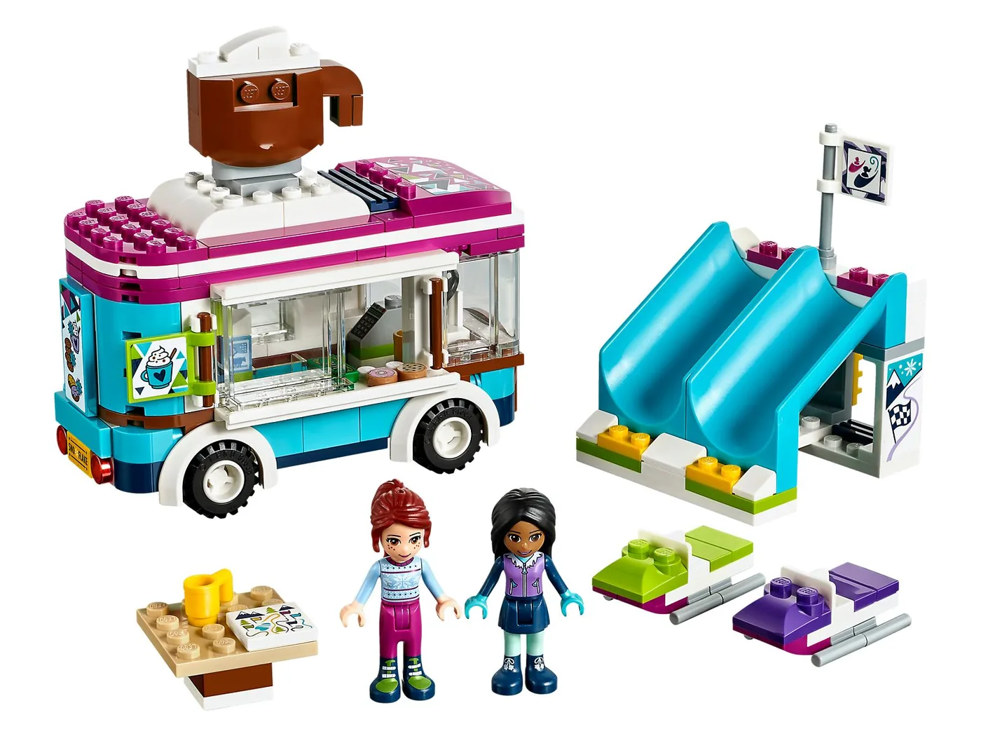 LEGO 41319 Van de chocolat chaud de la station de ski - prix | Brick Broker