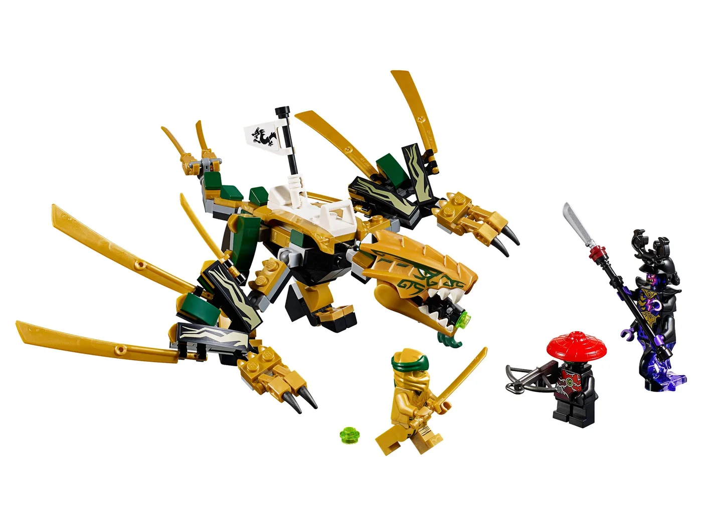 LEGO 70666 Le dragon d'or - prix et où acheter | Brick Broker