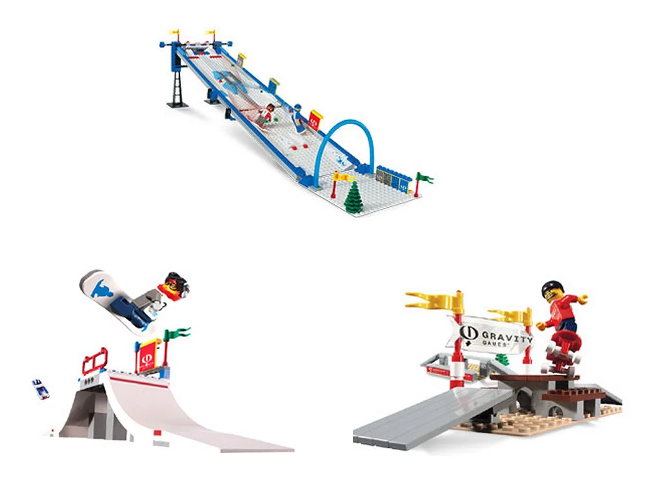 LEGO Kit de course de snowboard cross (K3538-1) - prix | Brick Broker