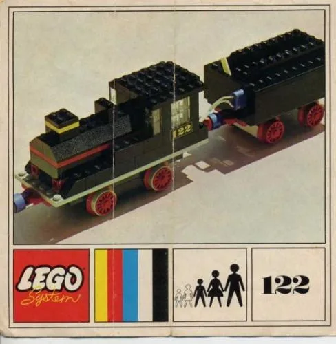 LEGO 122 Locomotive et tender - prix et où acheter | Brick Broker