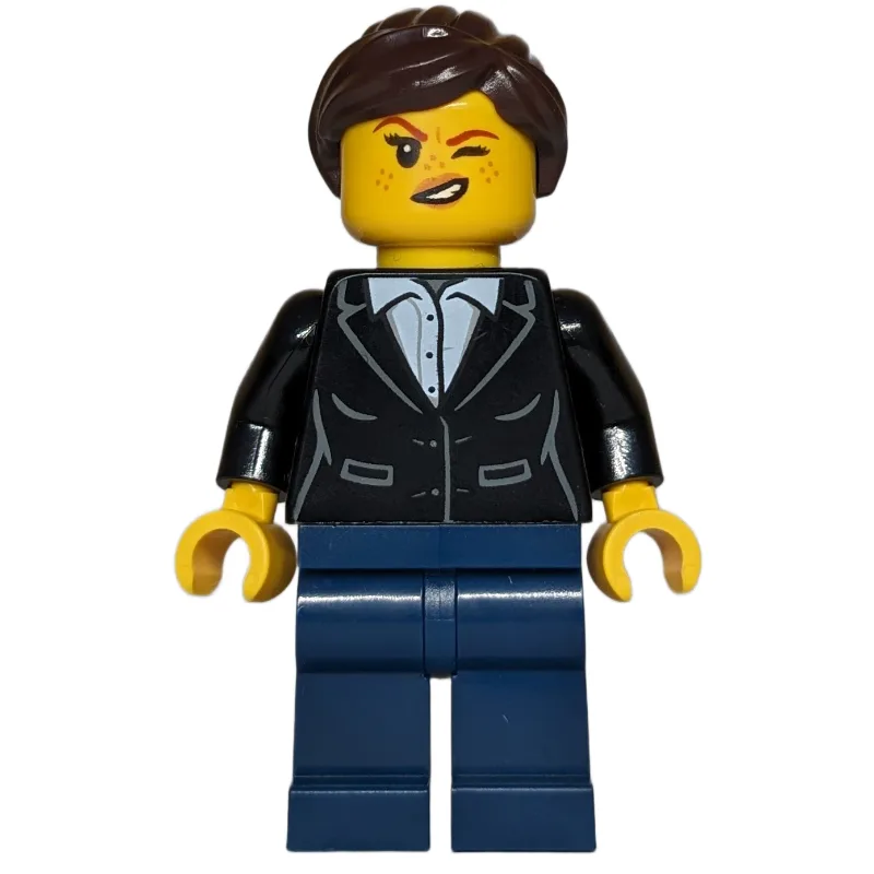 Robber, Black Torso, Dark Blue Legs, Dark Bro… — minifigurine LEGO | Brick Broker