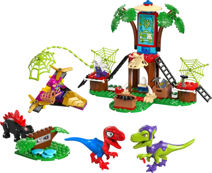LEGO 11200 Bataille de Raptors de Spidey et Gobby au Quartier Général de la Cabane dans l'Arbre - prix | Brick Broker