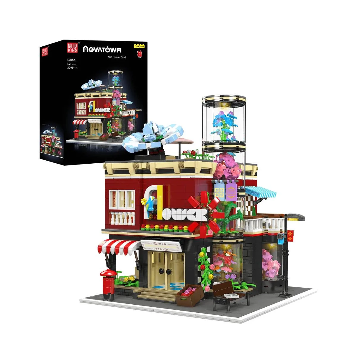 Mould King Magasin de fleurs (MOU-16056) - prix | Brick Broker