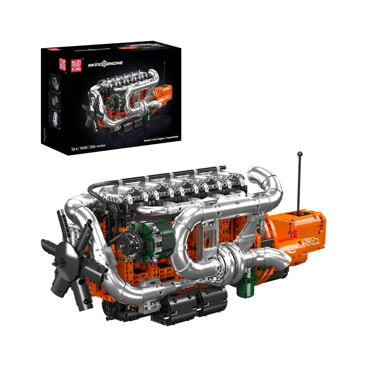Mould King Moteur de camion avec transmission (MOU-10200) - prix | Brick Broker