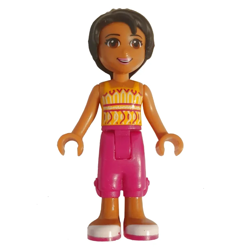 Joanna - Orange Top, Magenta Trousers — dans quels sets LEGO ? (fig-002352) | Brick Broker