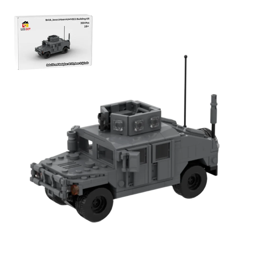 LesDiy 2 Véhicules militaires modernes (LESDIY-3744994) - prix | Brick Broker