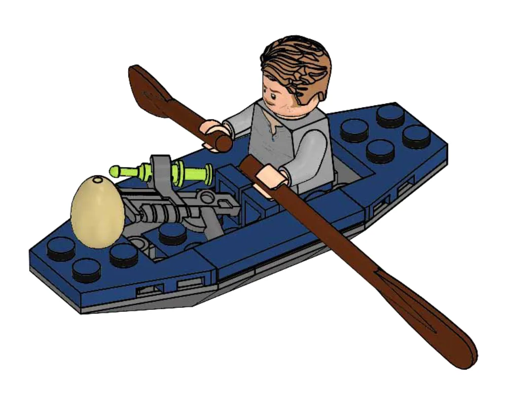 LEGO 122007 Owen avec Canoë - prix et où acheter | Brick Broker