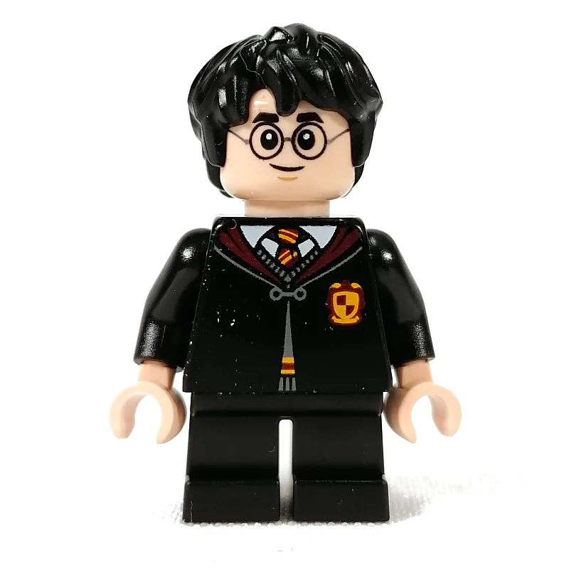 Harry Potter, Gryffindor Robes Closed, Short… — minifigurine LEGO | Brick Broker