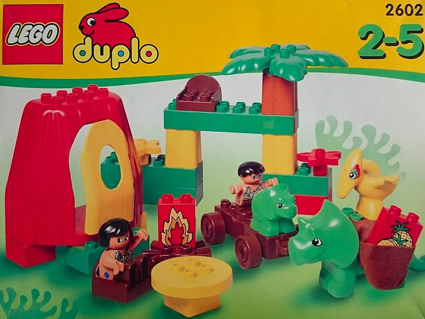 LEGO 2602 Maison familiale des dinosaures - prix | Brick Broker