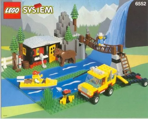 LEGO 6552 Retraite de la Rivière Rocheuse - prix | Brick Broker