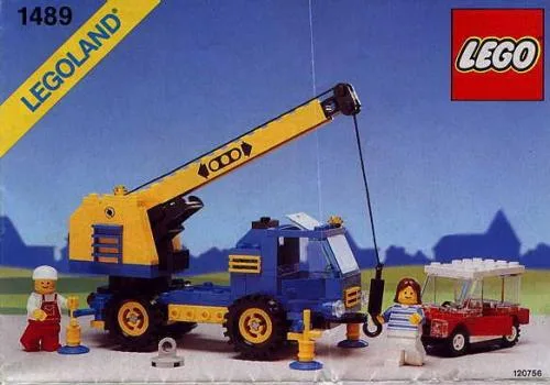 LEGO 1489 Grue Mobile pour Voiture - prix | Brick Broker