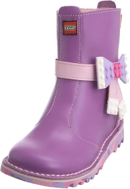 Bottes en cuir LEGO pour enfants Kickers - Rose (KA10I0359PA7-1) - prix | Brick Broker