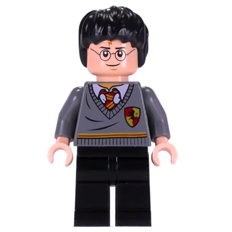 Harry Potter, Gryffindor Sweater with Crest — minifigurine LEGO | Brick Broker