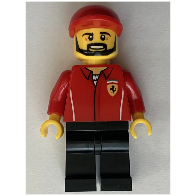 Engineer, Ferrari, Male — dans quels sets LEGO ? (fig-007518) | Brick Broker