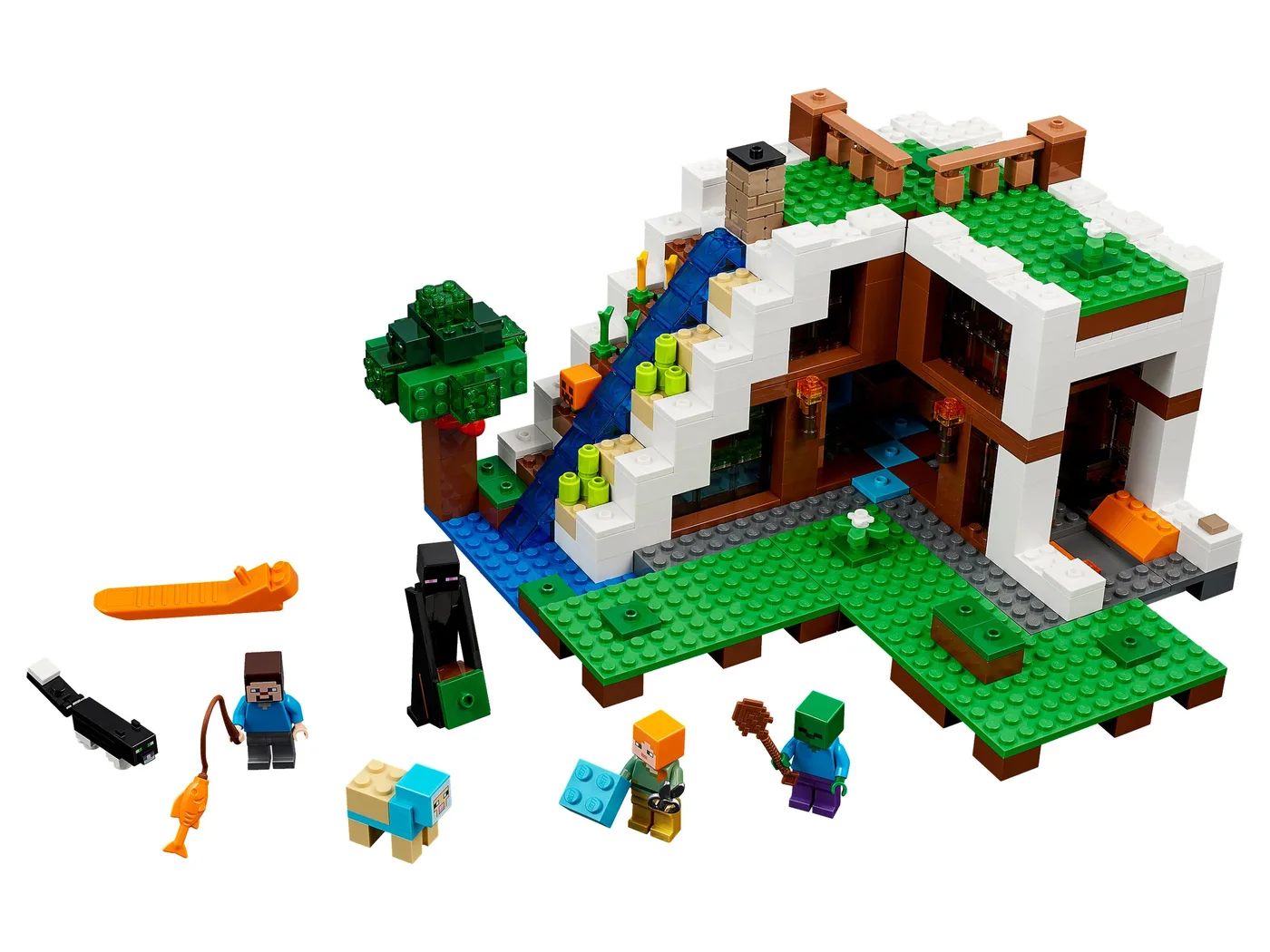 LEGO 21134 La Base de la Cascade - prix et où acheter | Brick Broker