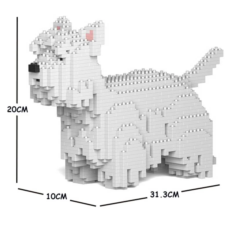 JEKCA Westie 01 - Taille standard (JEK-ST19PT22) - prix | Brick Broker