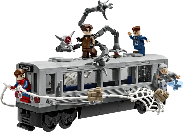 LEGO 76321 Scène du métro Spider-Man vs. Doc Ock - prix | Brick Broker