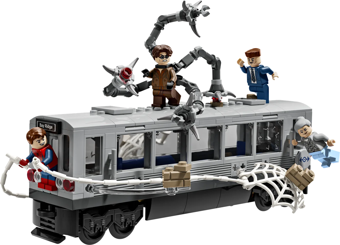 LEGO 76321 Scène du métro Spider-Man vs. Doc Ock - prix | Brick Broker