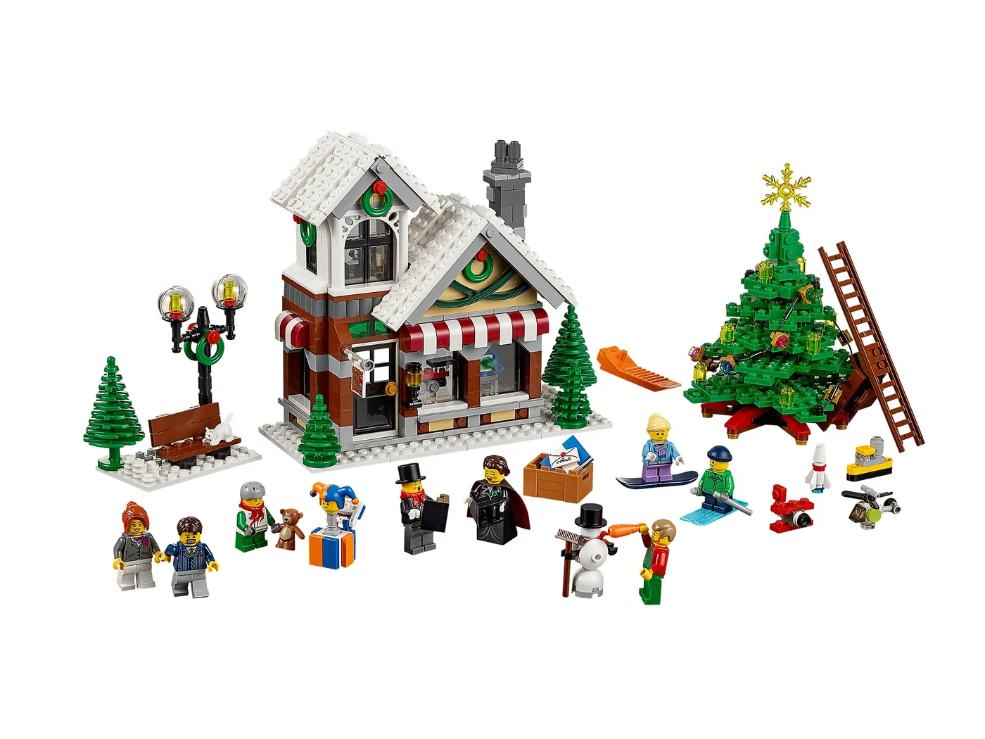 LEGO 10249 Magasin de jouets d'hiver - prix | Brick Broker