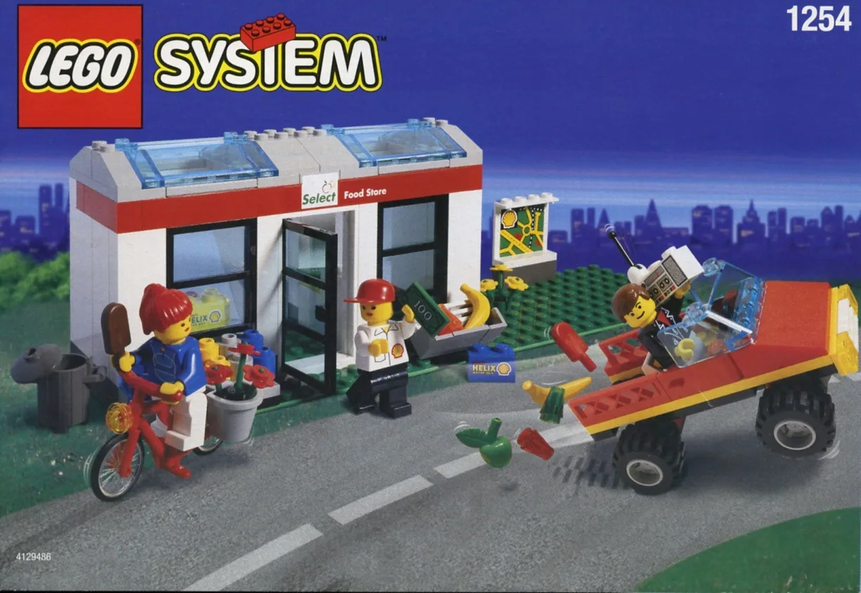 LEGO 1254 Magasin de Coquillages (Sélection) - prix | Brick Broker