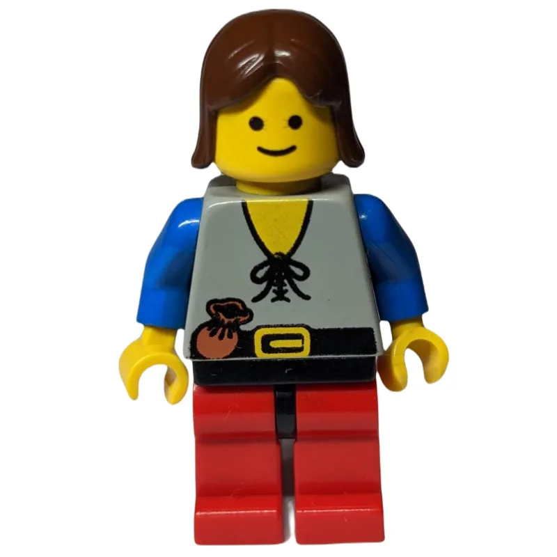 Peasant - Red Legs, Brown Hair — dans quels sets LEGO ? (fig-006790) | Brick Broker