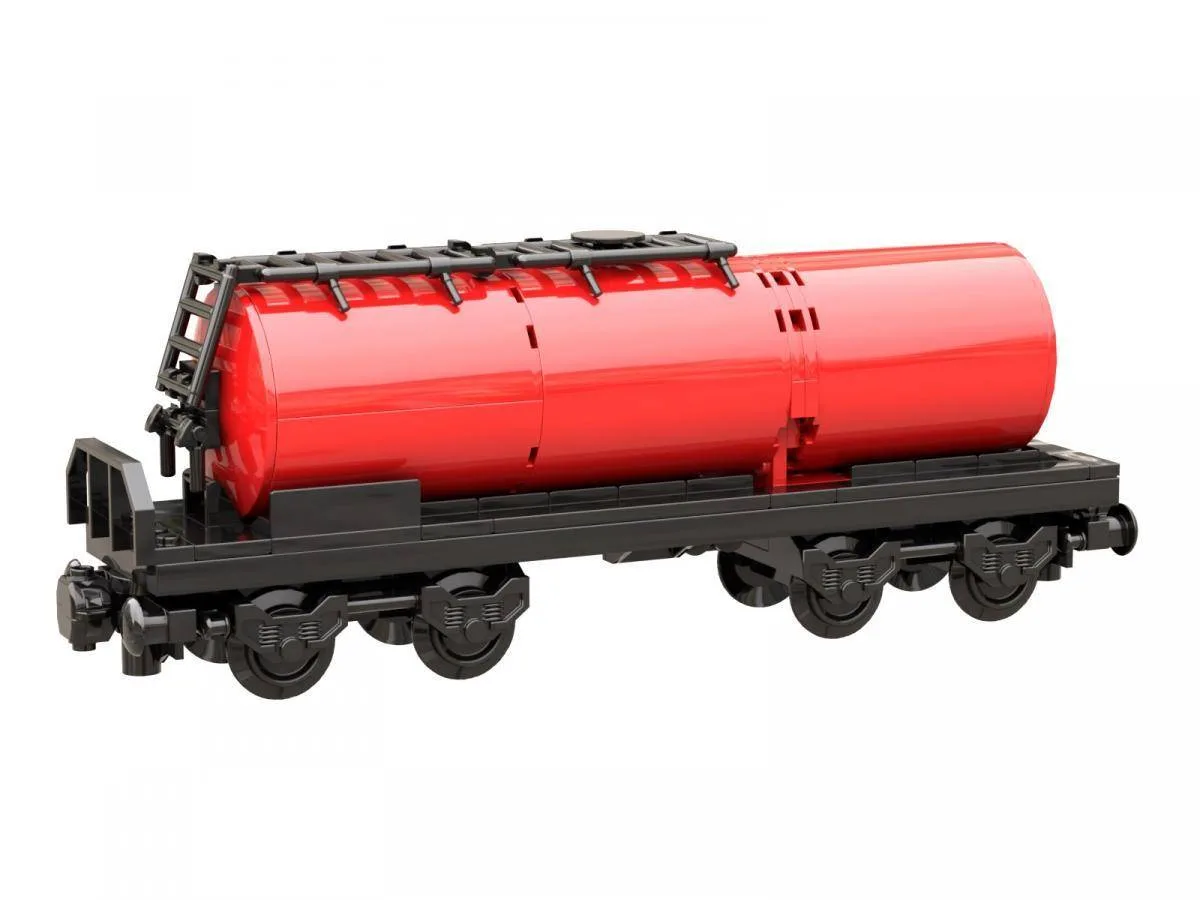 BlueBrixx Wagon-citerne standard rouge (BB-104731) - prix | Brick Broker