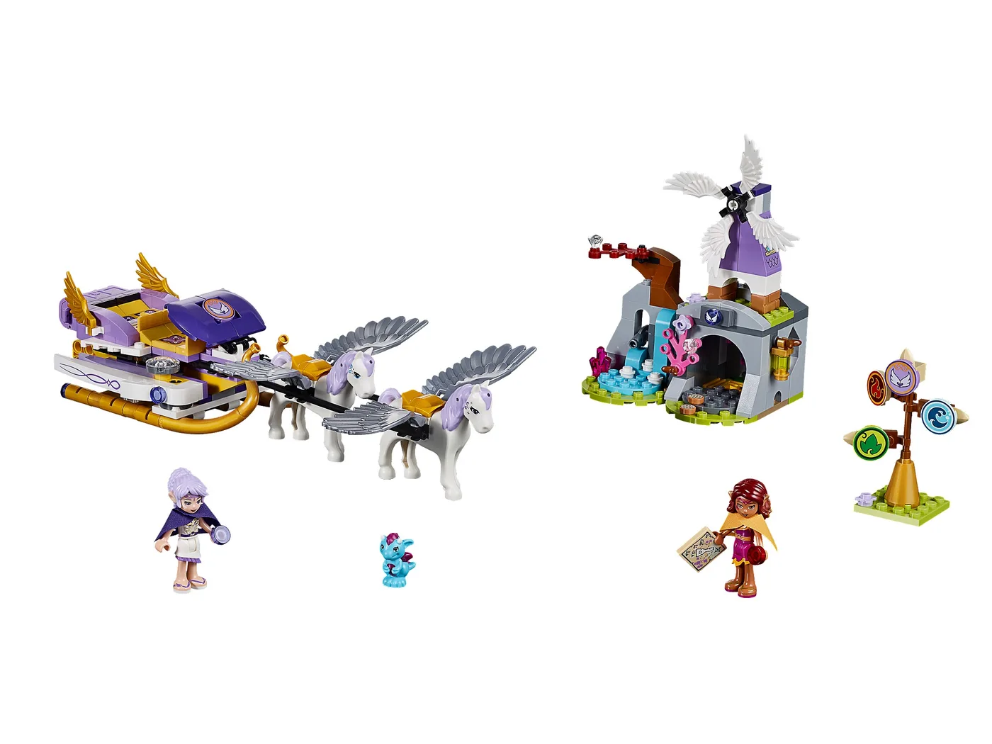 LEGO 41077 Traineau Pégase d'Aira - prix | Brick Broker