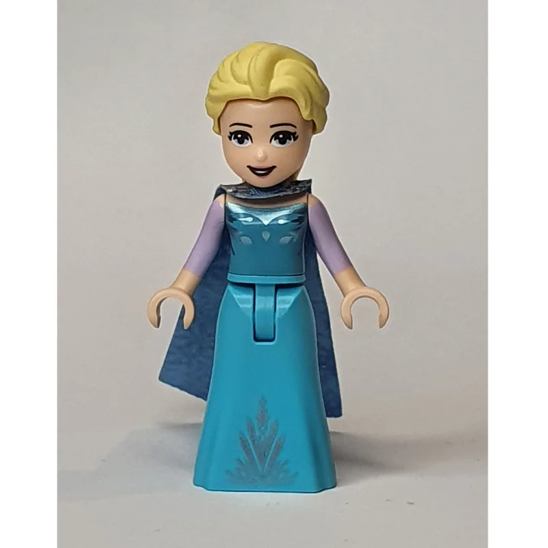 Elsa - Medium Azure Dress, Medium Blue Cape -… — minifigurine LEGO | Brick Broker