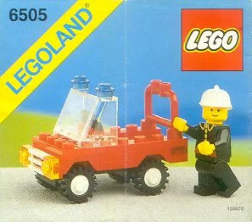 LEGO 6505 Voiture du chef des pompiers - prix | Brick Broker