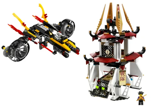 LEGO 8107 Le Temple du dojo ninja - prix | Brick Broker