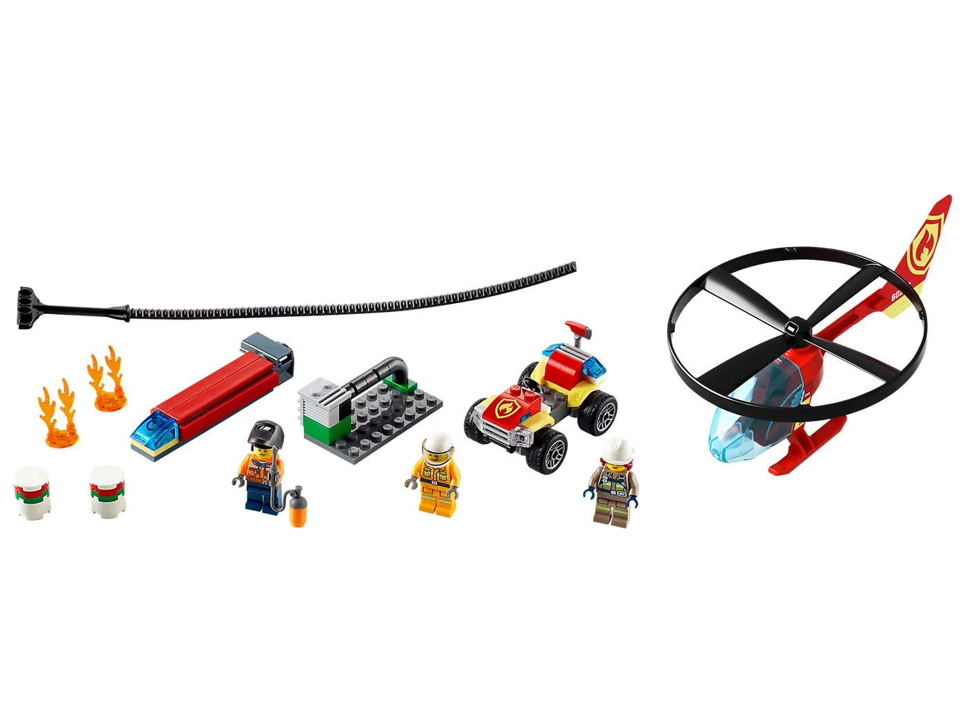 LEGO 60248 Intervention d'Hélicoptère des Pompiers - prix | Brick Broker