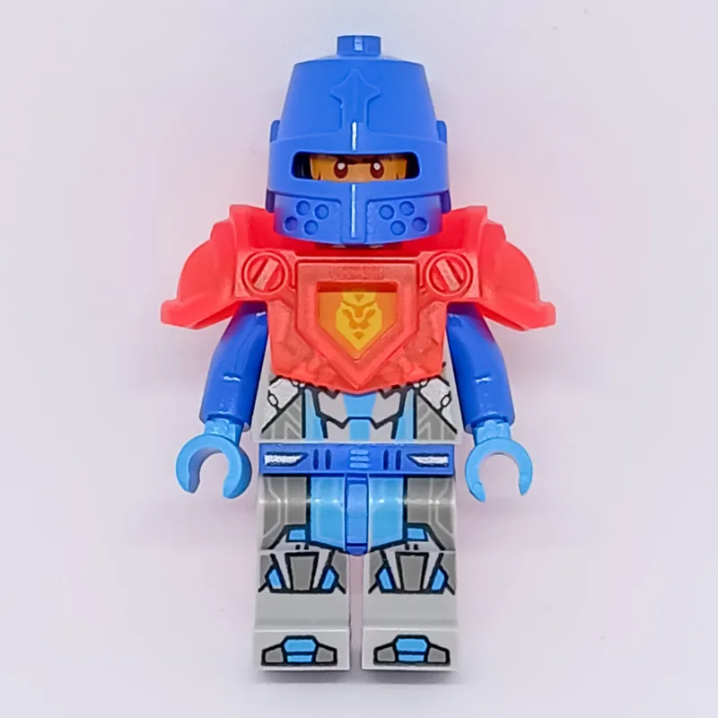 King's Guard with Trans-Neon Orange Armor — minifigurine LEGO | Brick Broker