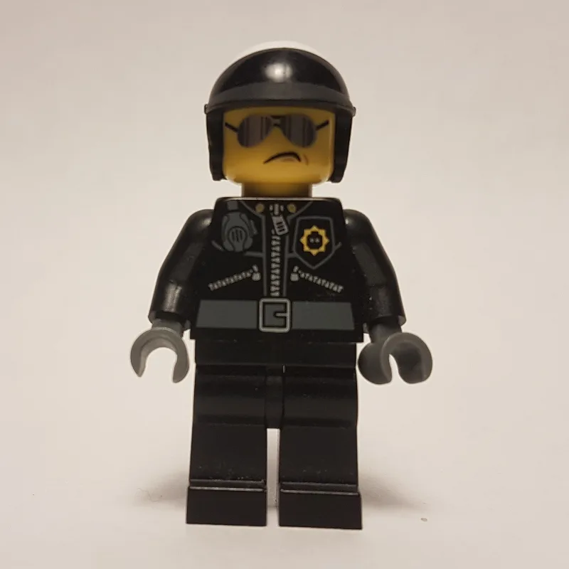 Scribble-Face Bad Cop (CMF) — dans quels sets LEGO ? (fig-001140) | Brick Broker