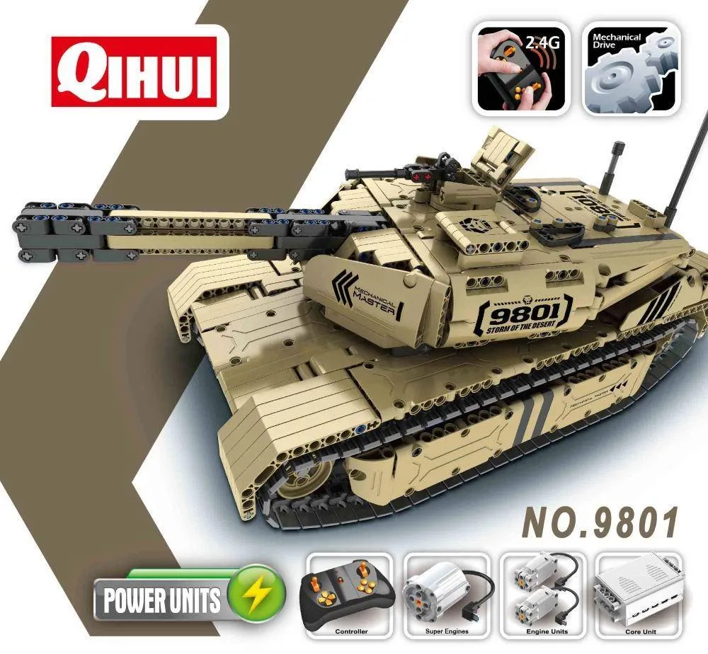 Qihui Maître Panzer (QIH-9801) - prix et où acheter | Brick Broker