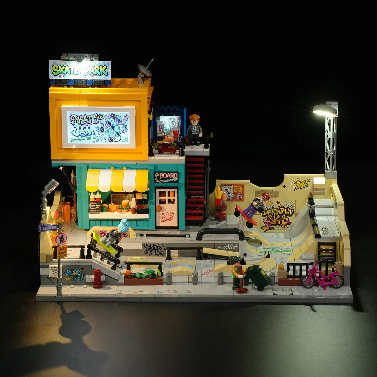 Lumibricks Parc de skateboard (LUMI-19011) - prix | Brick Broker