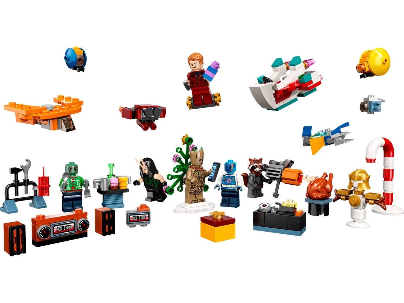 LEGO 76231 Calendrier de l'Avent Les Gardiens de la Galaxie - prix | Brick Broker